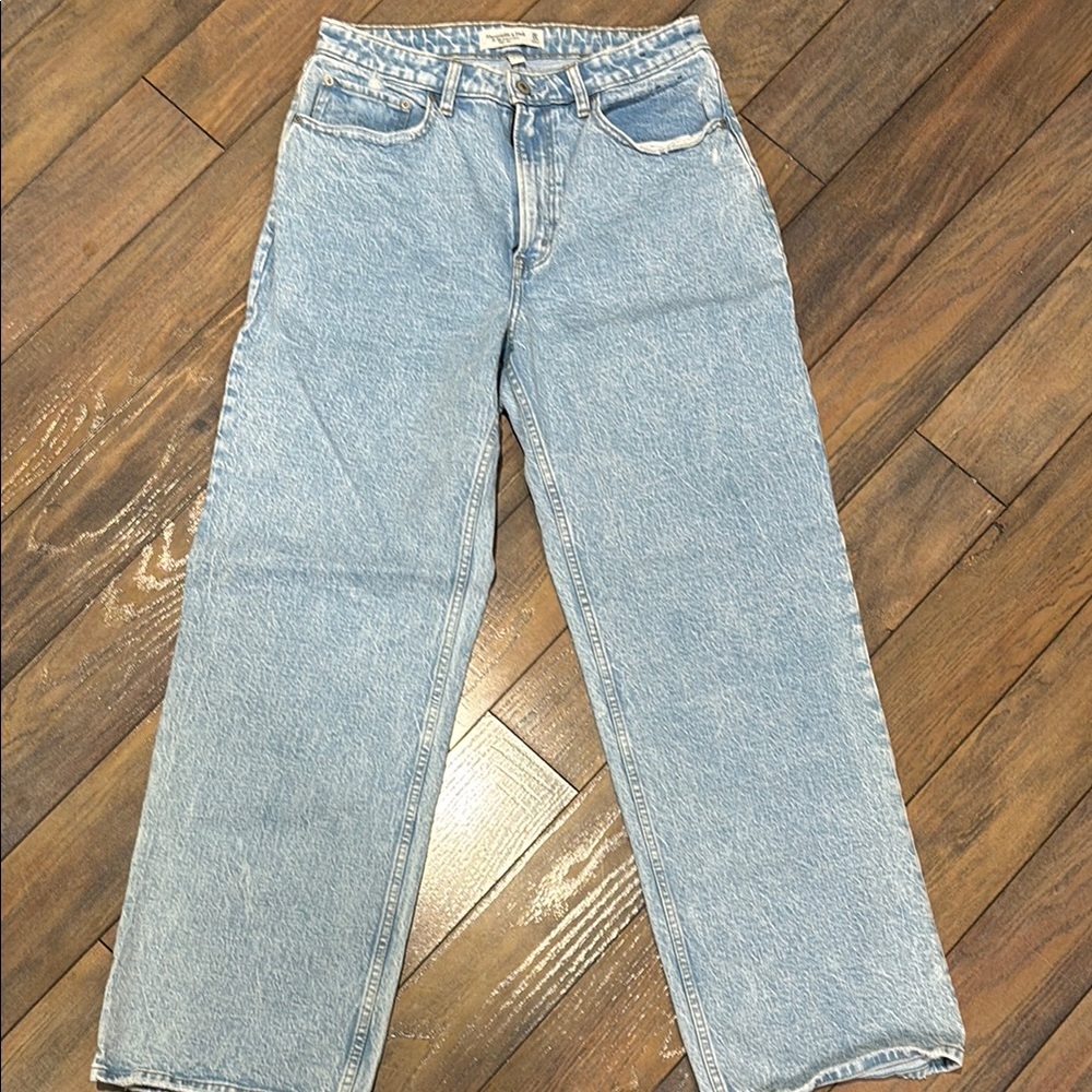 Abercrombie & Fitch High Rise Blue Jeans